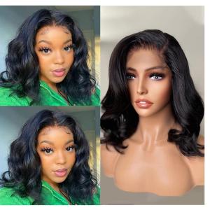 T frontal body wave unit hair blend 12inches